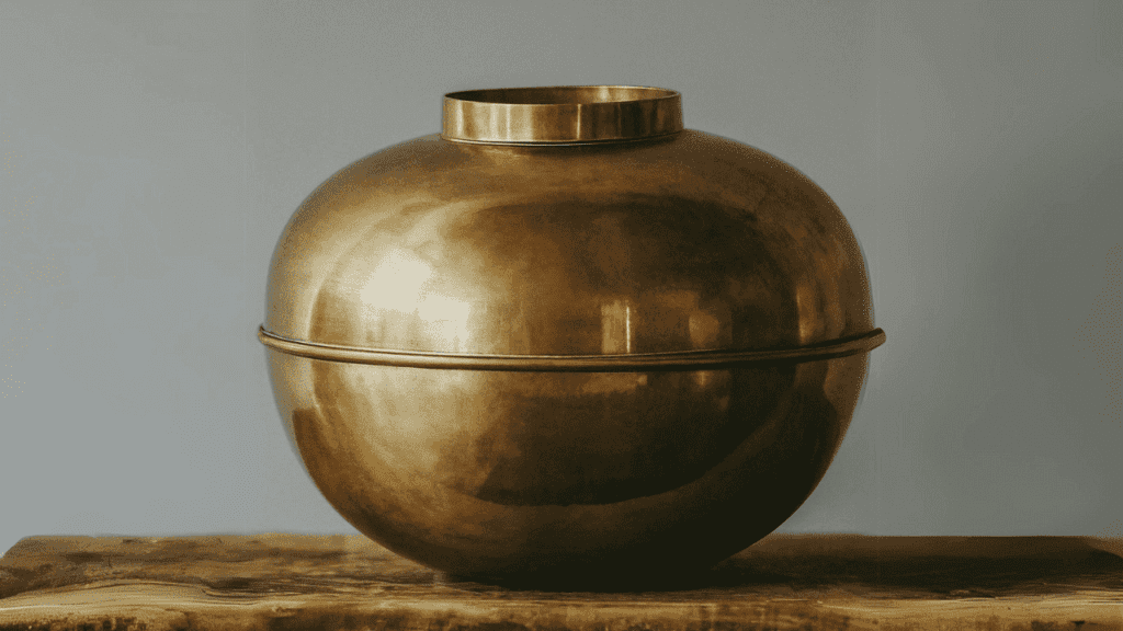 Brass Pot / types of metal