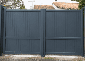 Top 7 Reasons Why Aluminium Driveway Gates Will Transform Your Property 9 Aluminium Driveway Gate / the metal times / installing / aluminium / gate / door / cleaning / advance lock / security